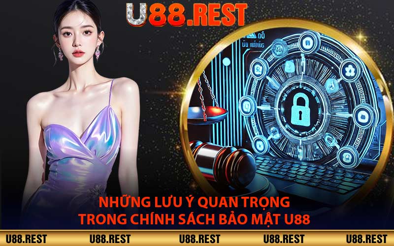 Những Lưu Ý Quan Trọng Trong Chính Sách Bảo Mật U88
