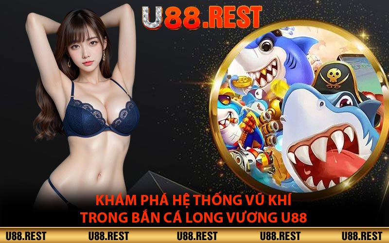 Khám phá hệ thống vũ khí trong bắn cá long vương U88